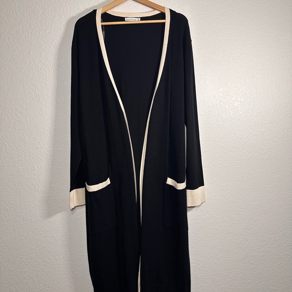 Brave and True St. Moritz Tipped Duster Cardigan M/L - Picture 2 of 7